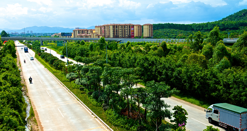 珠?！こ鞘芯G化景觀提升工程